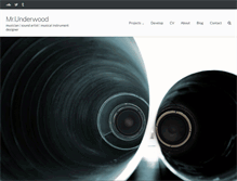 Tablet Screenshot of mrunderwood.co.uk